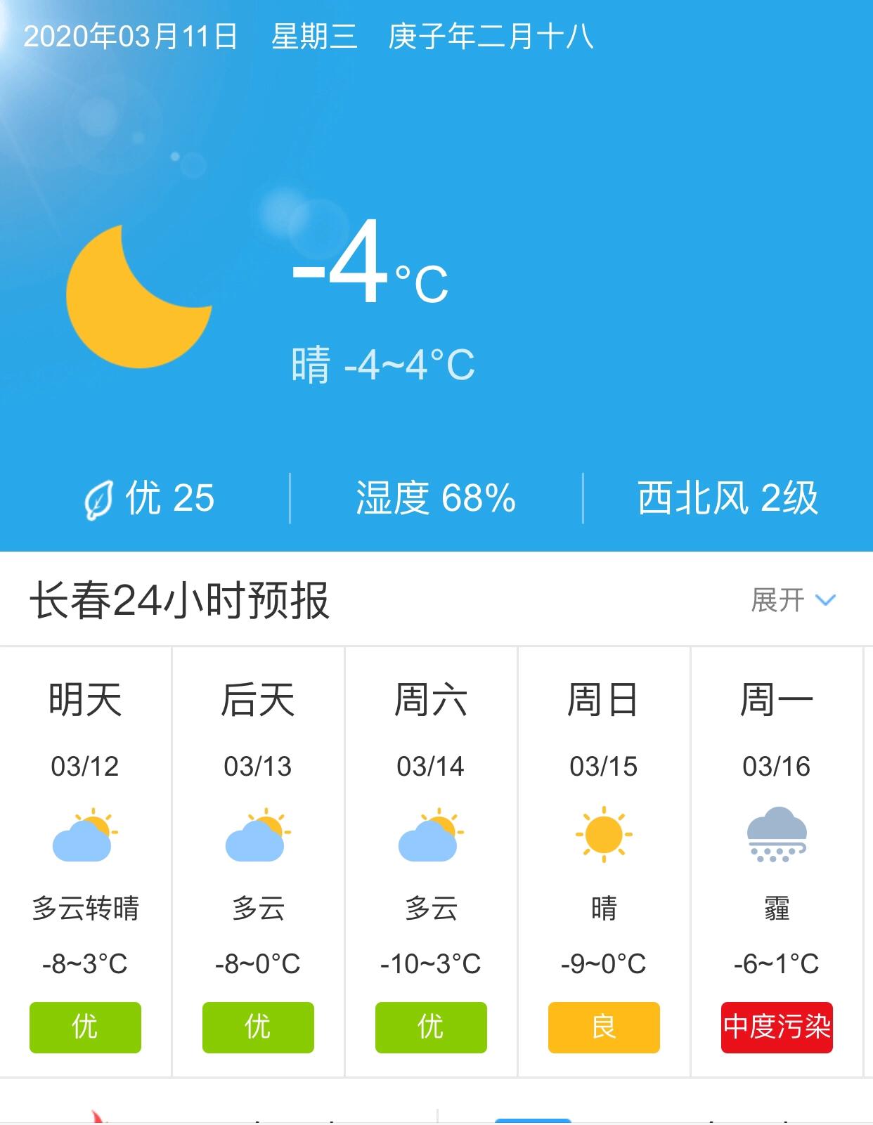 吉林市天气预报：精准掌握未来7天天气变化，轻松应对穿衣出行